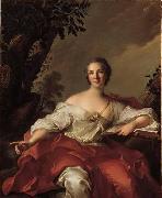 Jjean-Marc nattier Portrait of Madame Geoffrin oil painting